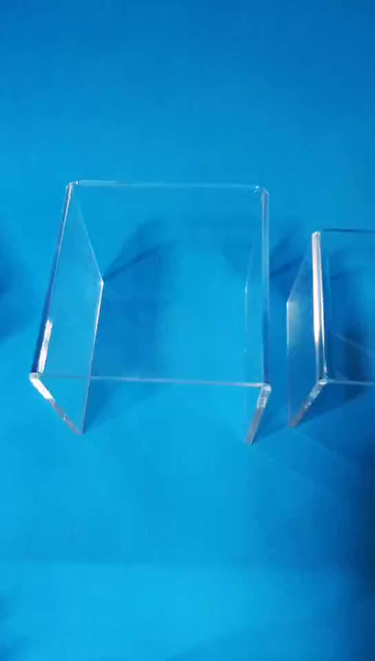 Wholesale Acrylic Riser Acrylic Display Stand 2 Sets Clear Acrylic