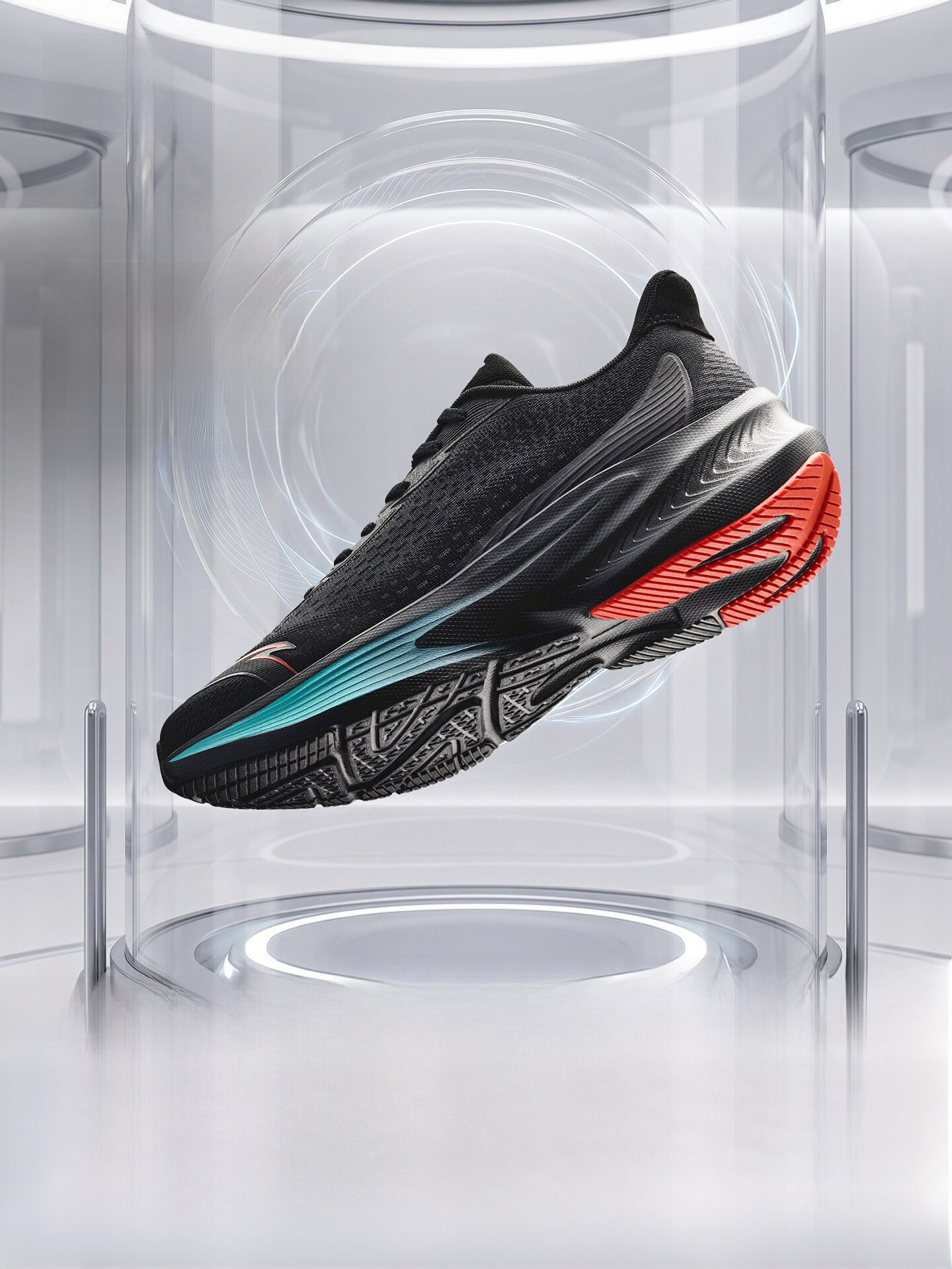 Anta Stinger 7Th Generation | Water-Repellent, Shock-Absorbing, Soft-Soled Leather Running Shoes for Men and Women, Lightweight and Wear-Resistant Jogging Sneakers