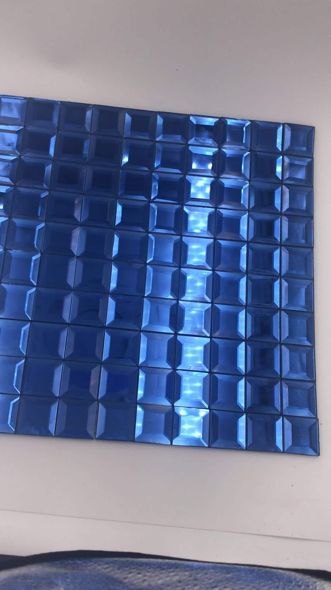 Square Mirror Tile Diamond Series Glass Mosaic Buy Square Mirror Tile