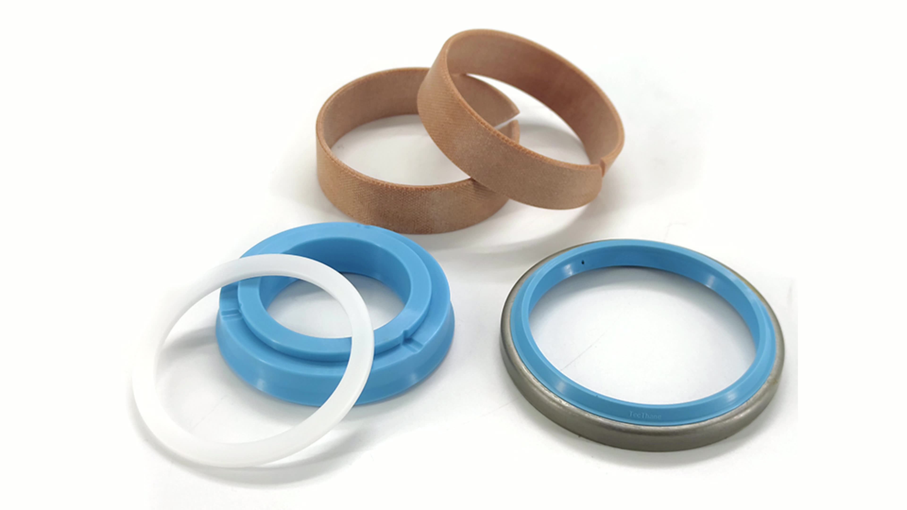 Excavator Track Adjuster Seals Kit For Hitachi Ex200 5 Chain Adjuster