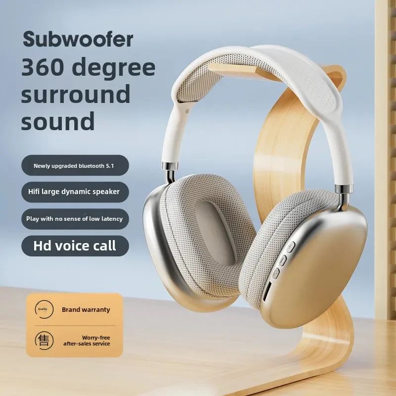 Cross-border hot AirMaxP9 Bluetooth headset wireless headset music headset bass headset direct wholesale