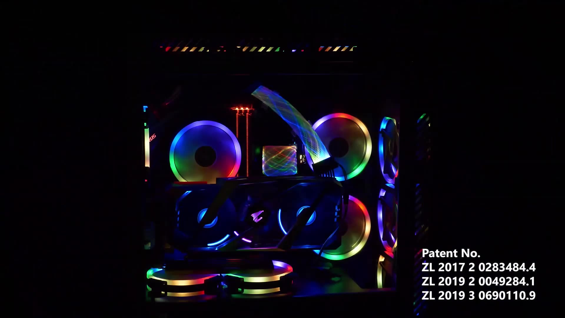 120mm Pc Case Rgb Gaming With Led Lights New Argb Fan Rgb Fan Cooling