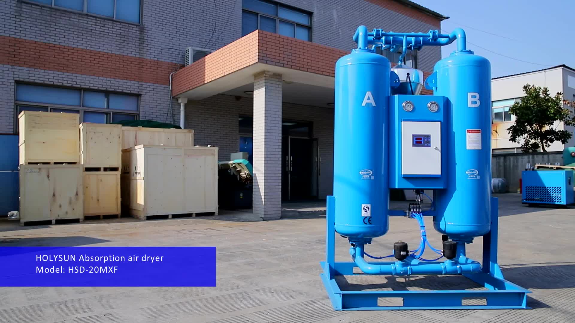 Heatless Compressed Air Adsorption Dryer For Compressor Buy