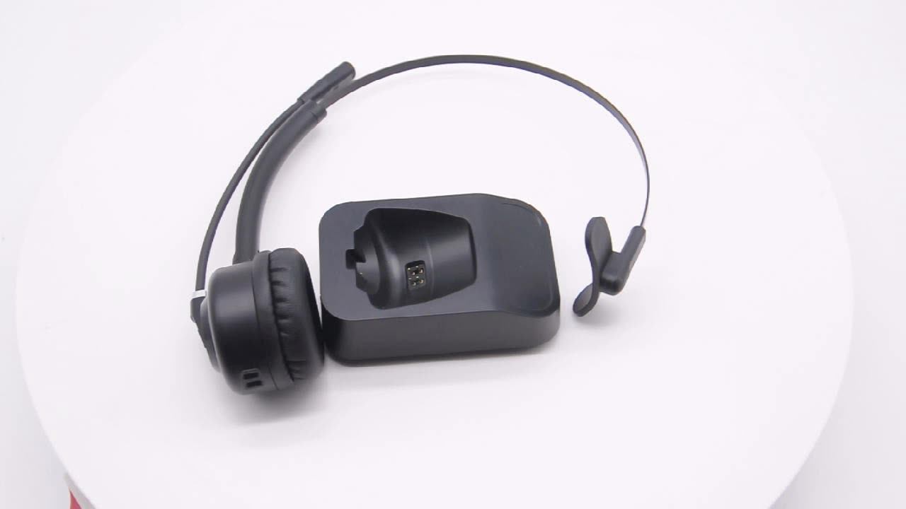 2021 New Invention Bluetooth Call Center Headset Noise Cancelling