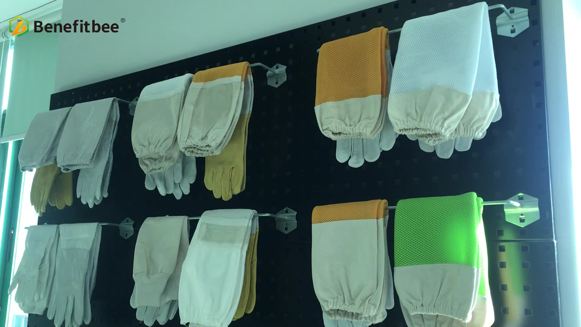 Wholesale Beekeeping Supplies Golden Sheepskin Bee Glove Beekeeping