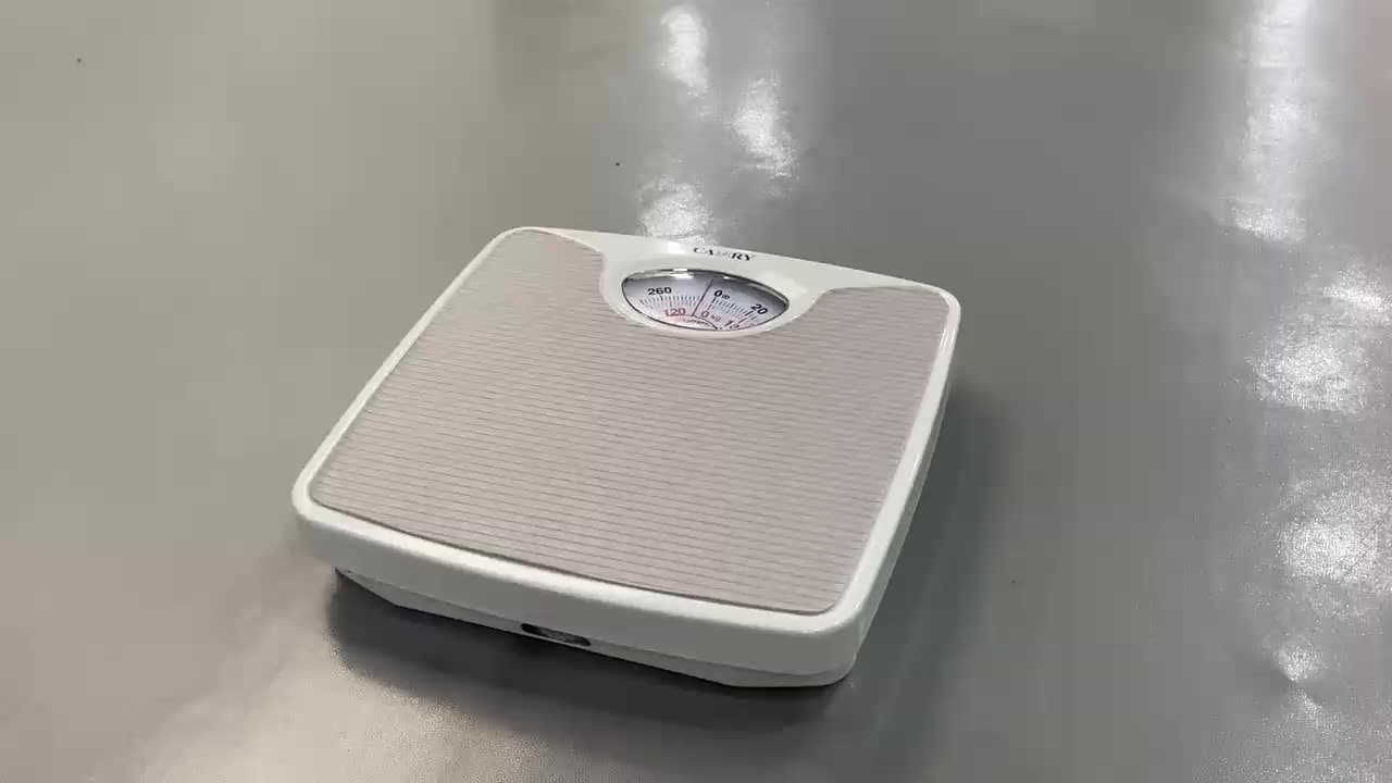 Camry High Quality Precise Mechanical Body Scale 130kg/300lb Analog