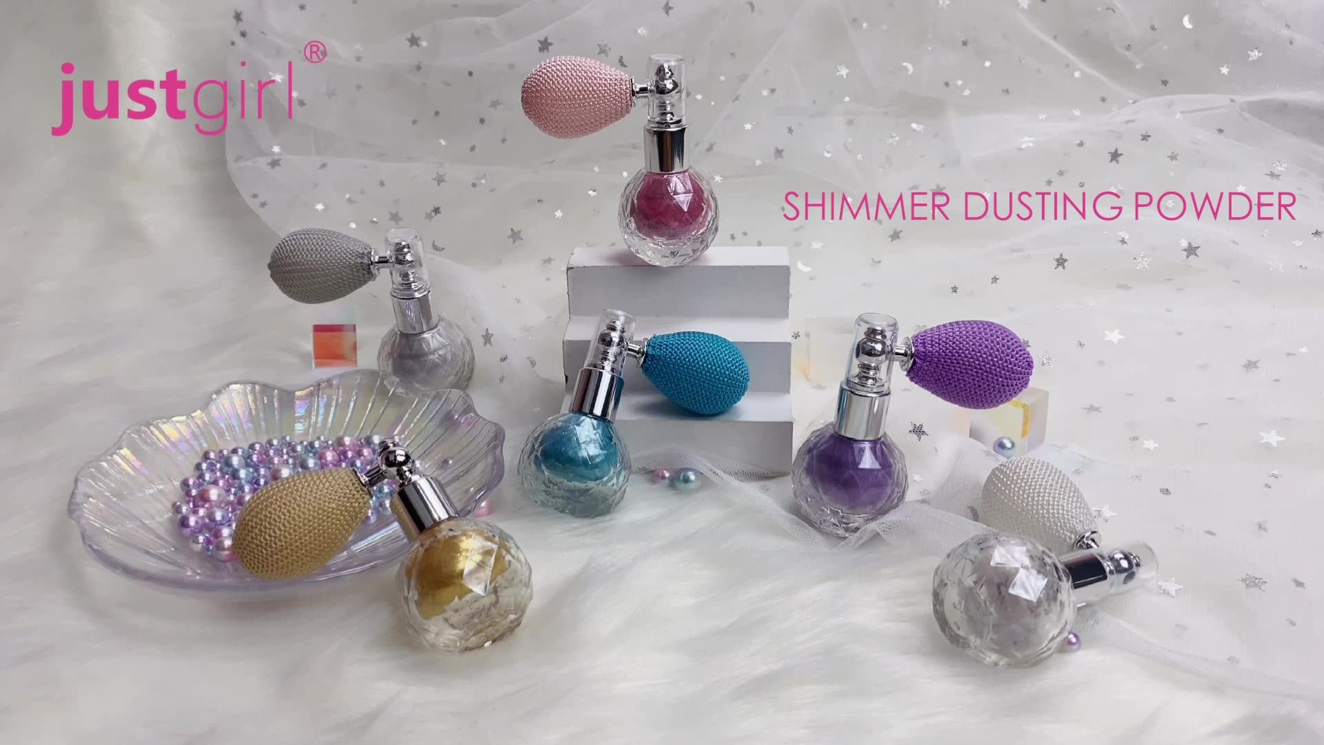 6g Easy To Apply Instant Sparkle Shimmer Powder Spray For Body And Hair