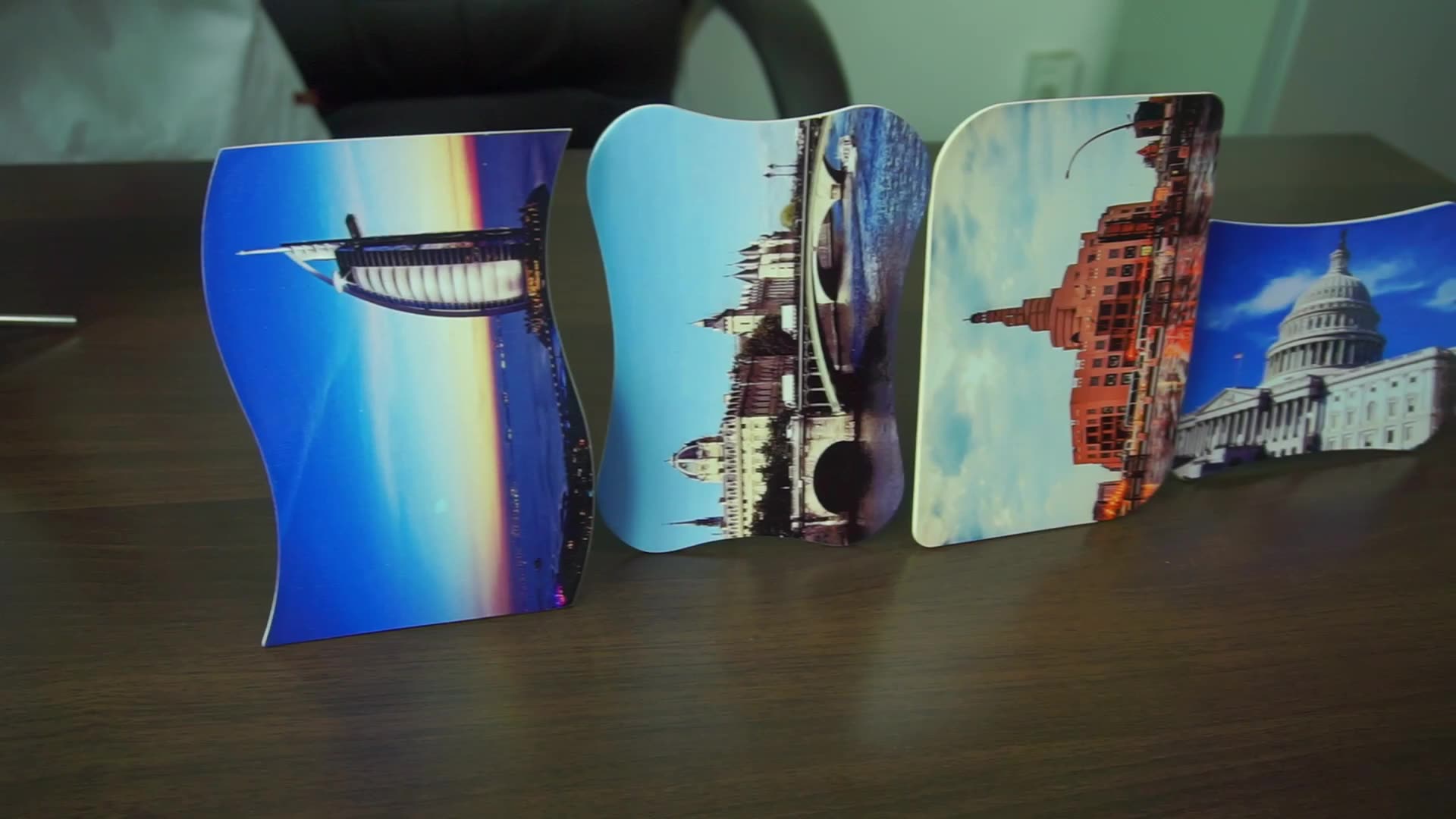 Blank Sublimation Printing Double Sided Paper Picture Frame Wholesale