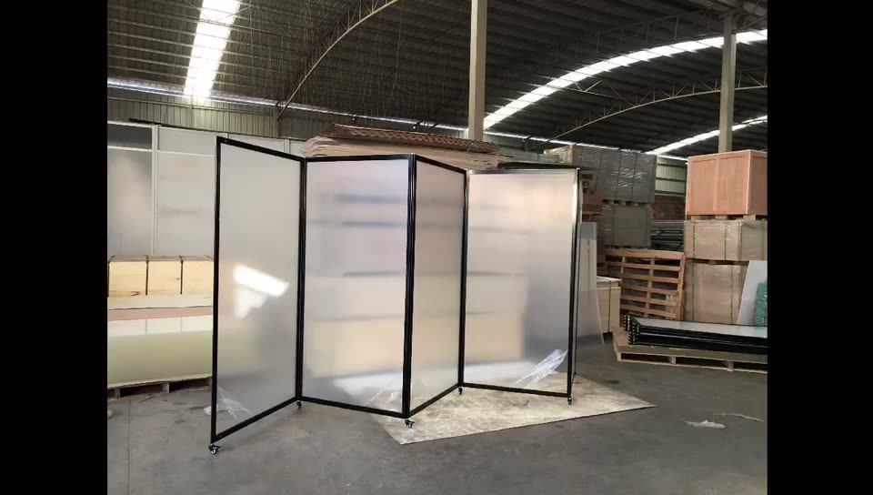 Office Acrylic Partition Screen Wall Decorative Lightweight Partition