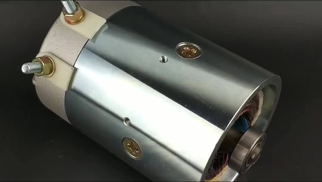 Hydraulic Dc Pump Brush Motor For Dump Truck Waste Collection Vehicle