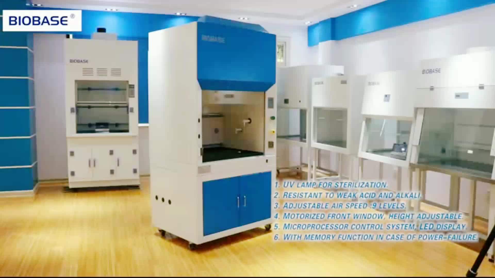 Biobase Good Quality Cheap Manualsash Designed Laboratory Ducted Fume