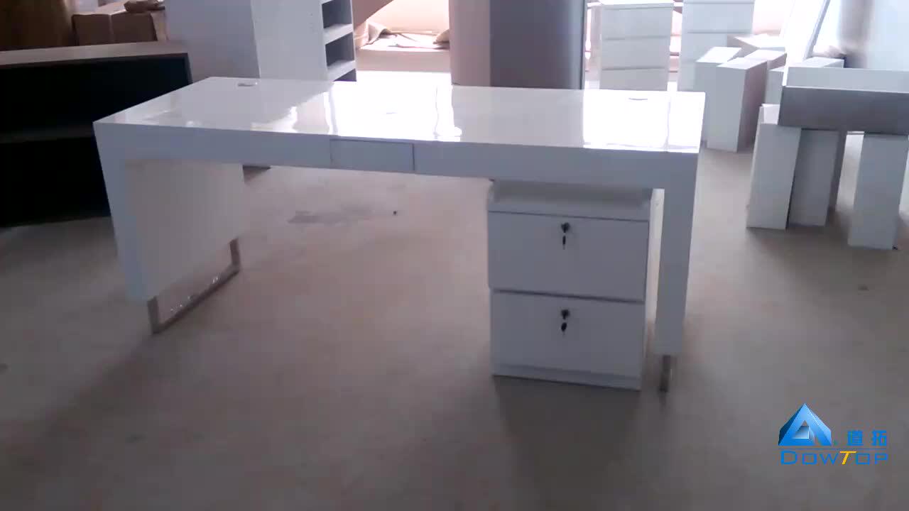 Modern Nail Desk Design Beauty Salon Desk White Nail Table Nail Tech