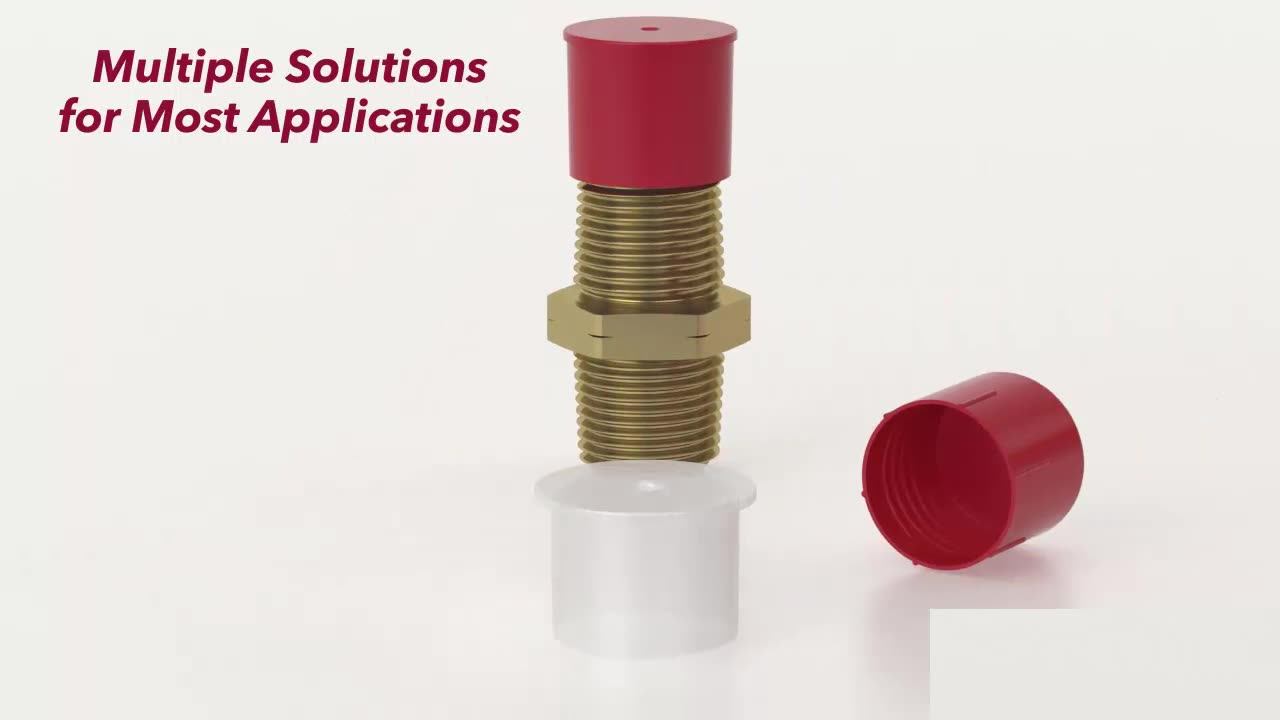 Hydraulic Bsp Npt Unf Metric Plastic Thread Protectors Pipe Fittings