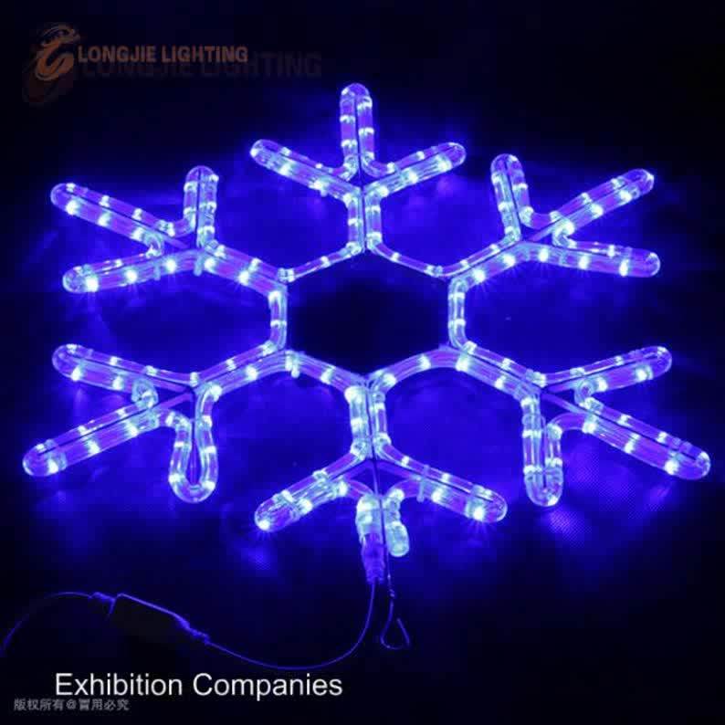 Commercial Hanging Decor Merry Christmas Led Snowflake Light Buy