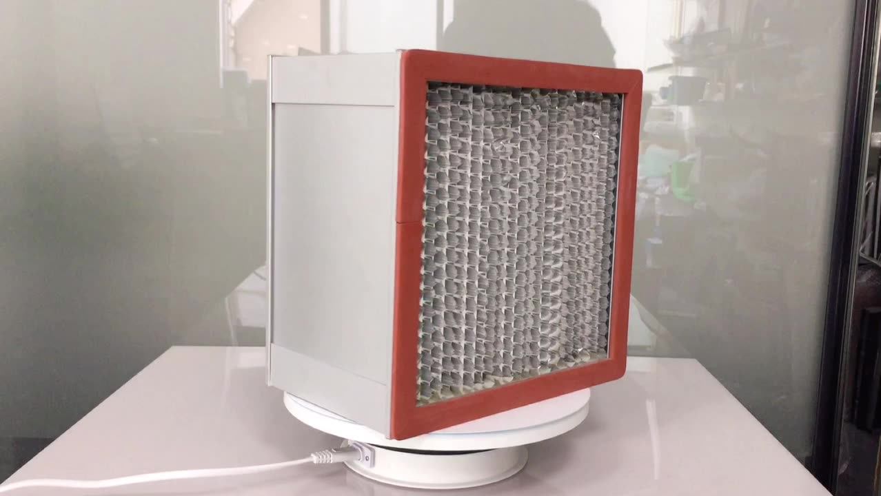 Fiberglass Media Mini Pleat H13 H14 Hepa Air Filter Cleanrooms Air Filter Buy Laminar Hepa