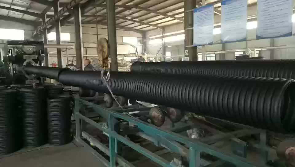 Double Wall Smooth Interior Hdpe Culvert Pipe 6 Inch Hdpe Corrugated