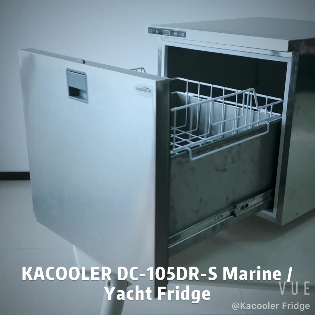 New Energy Commercial Vehicles Fridge Freezer Stainless Steel Portable