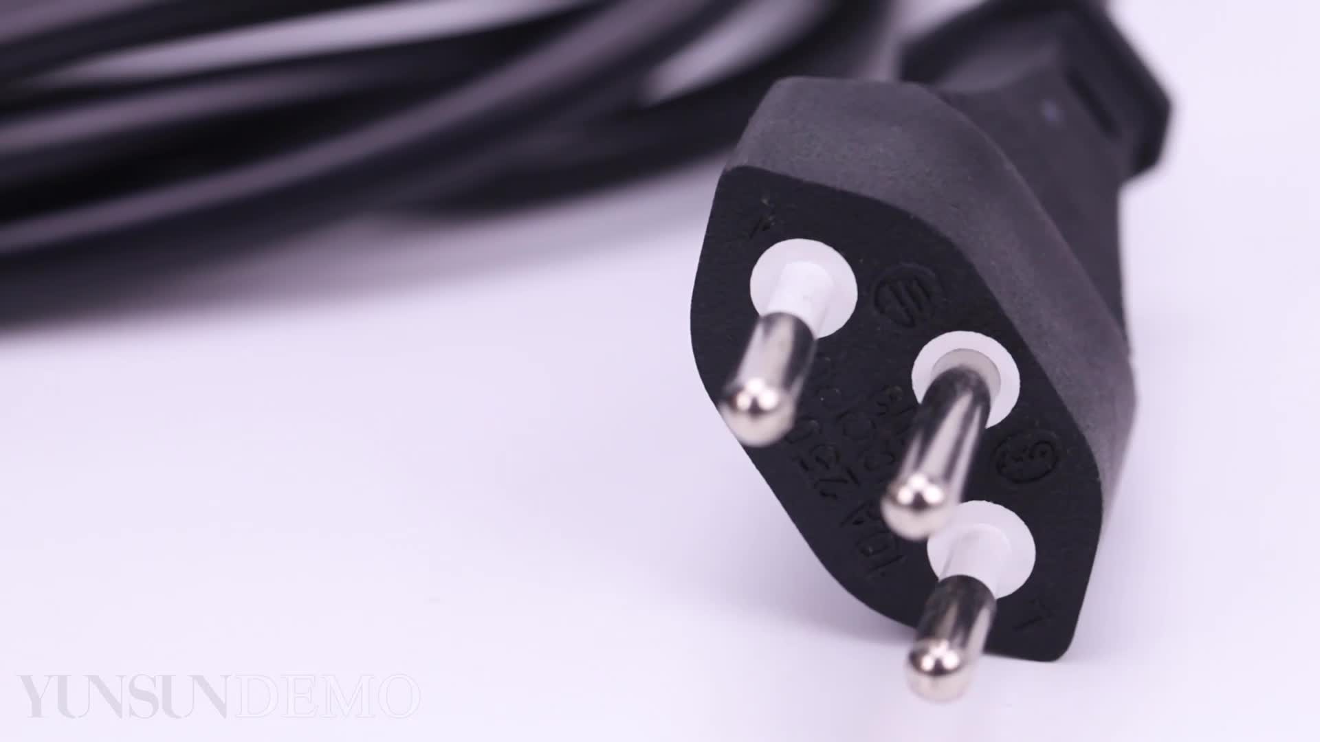 2 Pin Power Extension Cord Uk Kc Home Appliance Plug Ac Power Cord