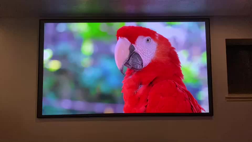 120inch 4k Pet Crystal Fixed Frame Ust Alr Screen For