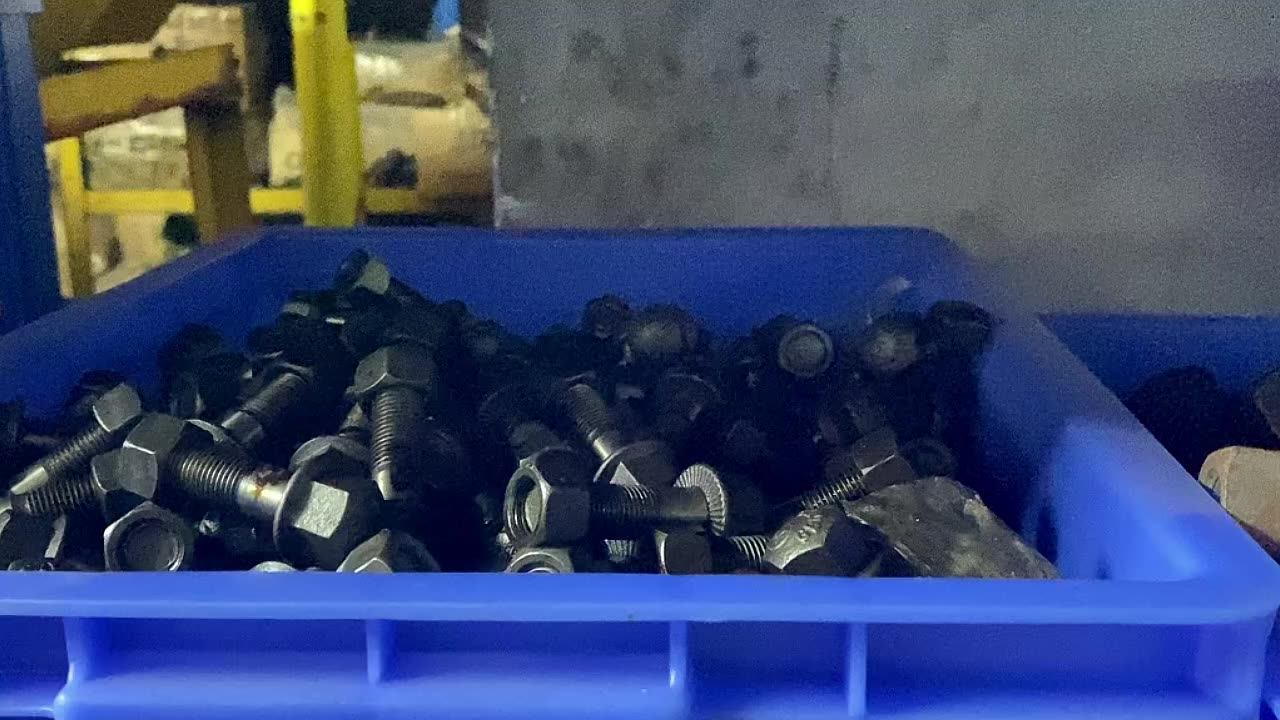 Hyundai Excavator Bolt And Nut 3k3379 5p0539 Bulldozer Track Bolts And Nuts,Bolt And Nut For