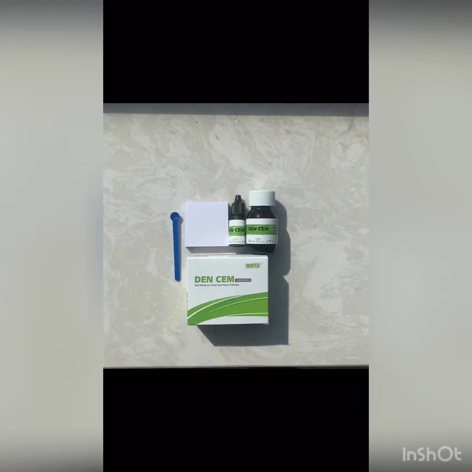 Self Adhesive Dual Cure Resin Cement Dentex Dental For Crown And Bridge