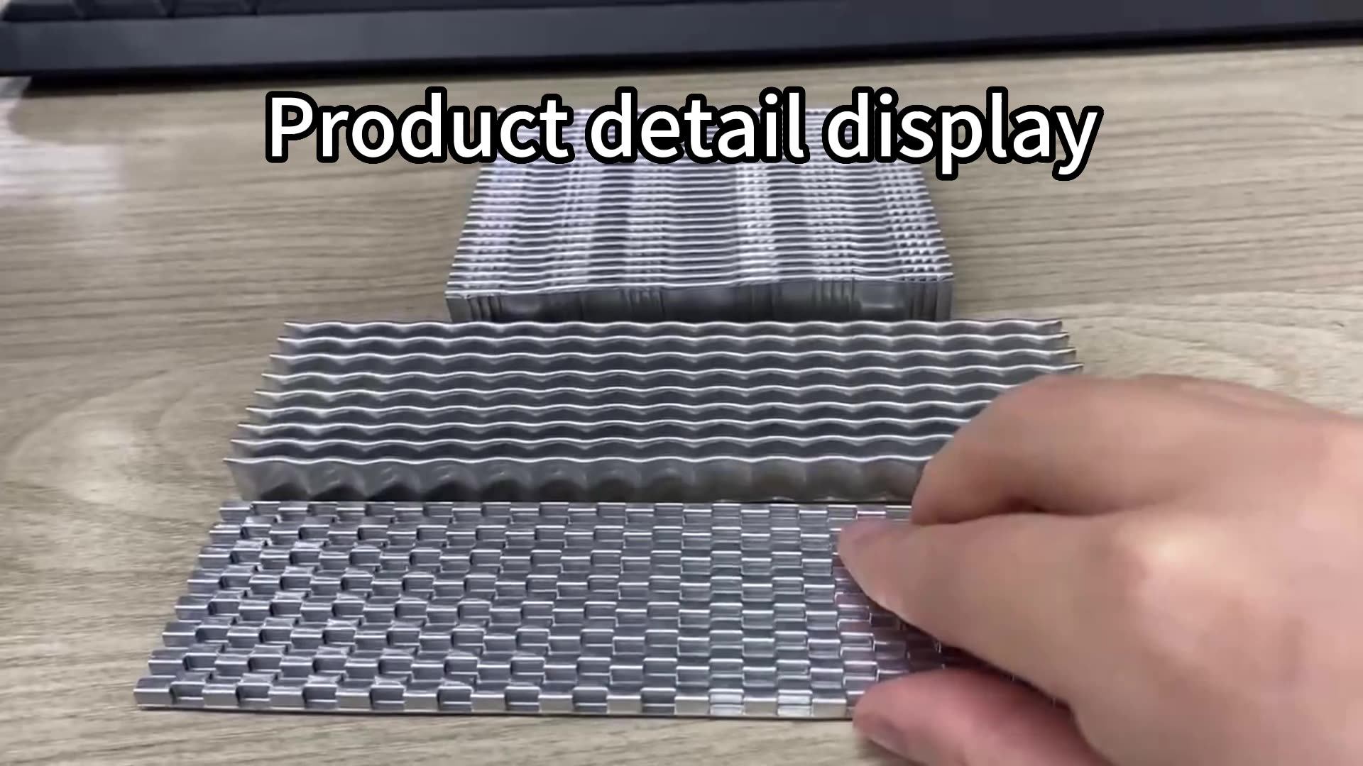 Fin Fan Heat Exchanger Condenser Custom Aluminum Refrigeration Parts