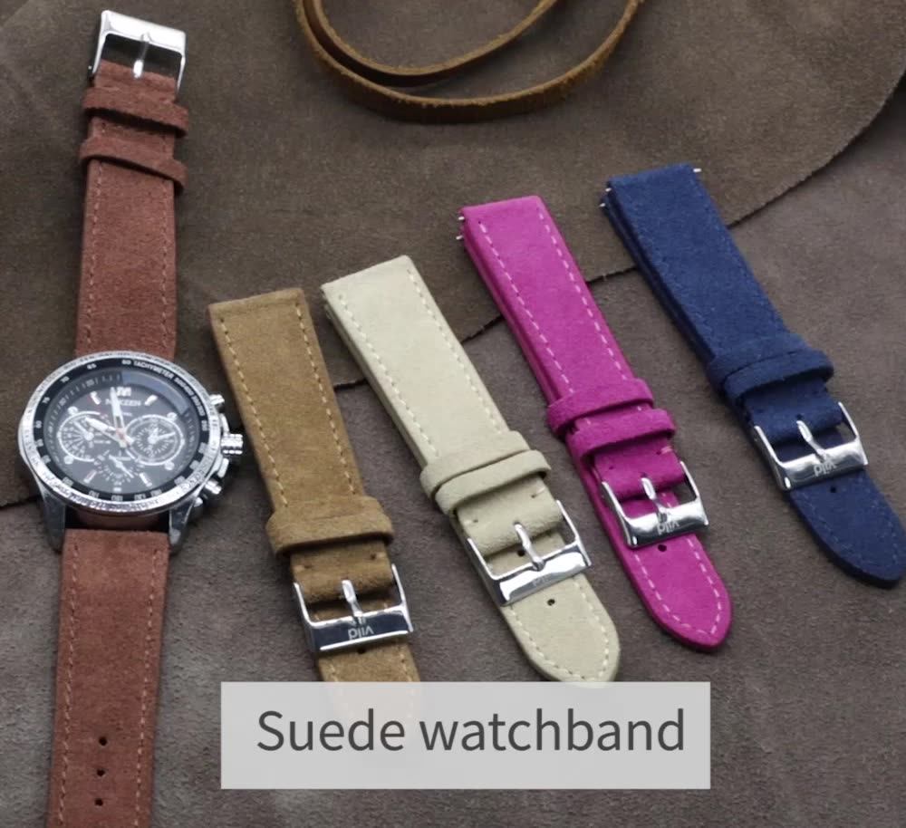 Top Affordable Leather 20 mm Watch Band Replacement AR2433_K0020563 main image 0