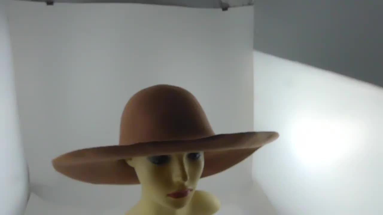 100 Australia Wool Felt Hat Bodies Capeline Blocked For Fedora Hats