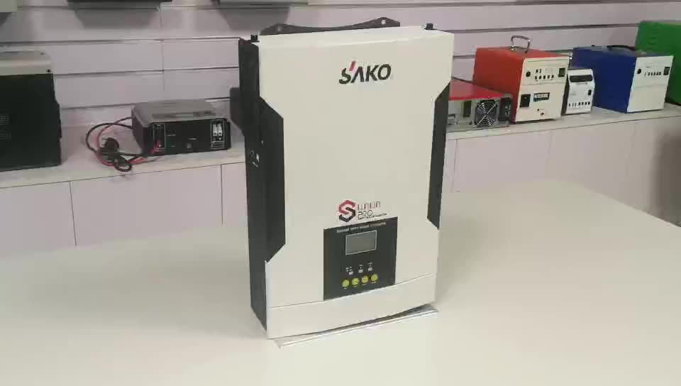 Sako News Solar Inverter Sunon Pro 5.5kw 100a Mppt Hybrid Solar