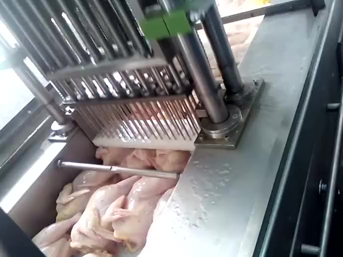 Automatic Chicken Beef Pork Lamb Saline Water Brine Injector Injecting