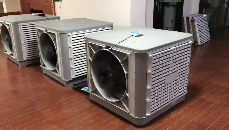 25000cmh Airflow Inverter Industrial Ducted Evaporative Air Cooler Aires Acondicionados
