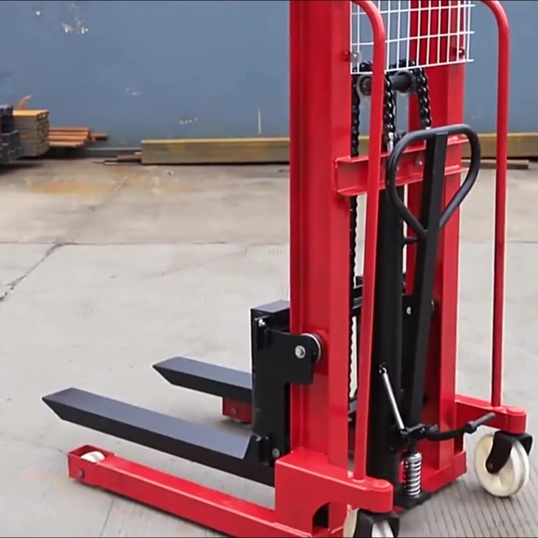 Forklift Jack Truck Manual Pallet Truck Stacker Use In Warehouse 2024