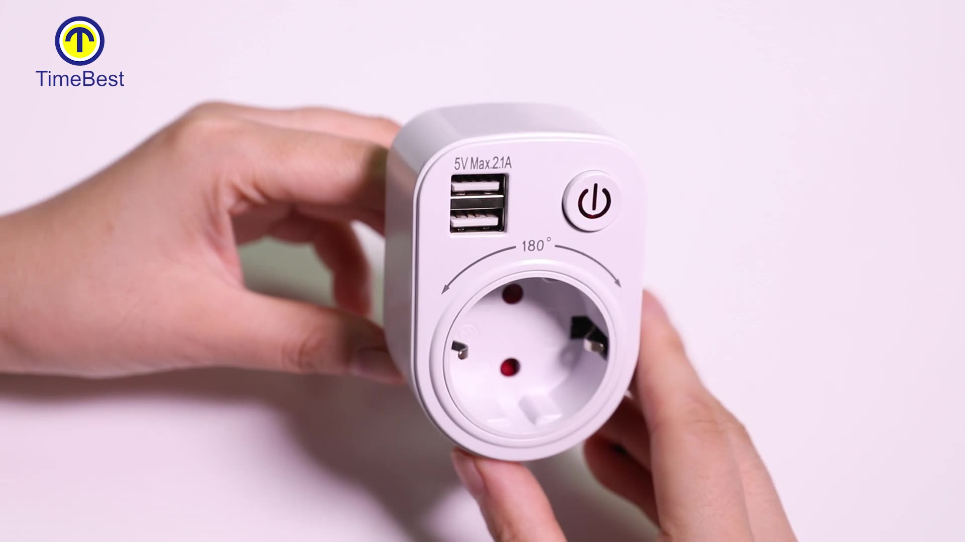 Professional Home Travel Universal Europe Uk Plug Socket Timer Usb