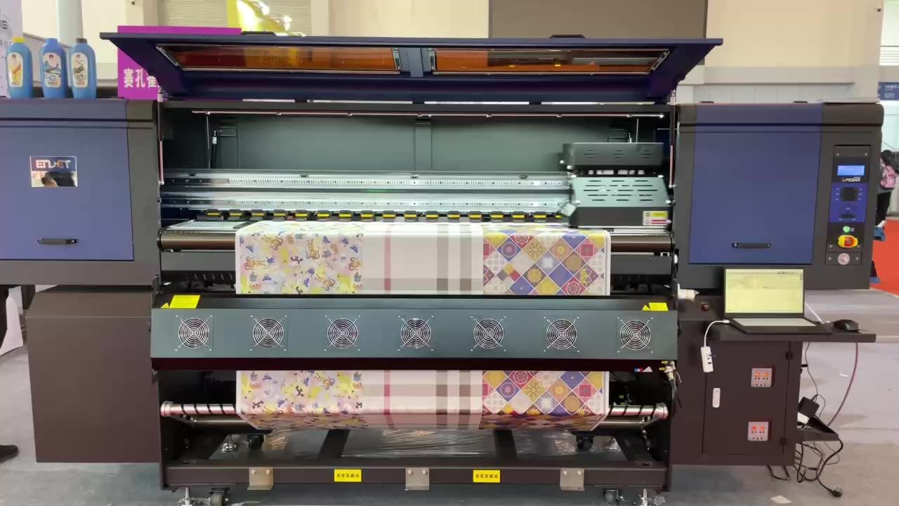 2.6m Large Format Sublimation Printing Machine Textile Dye Inkjet ...