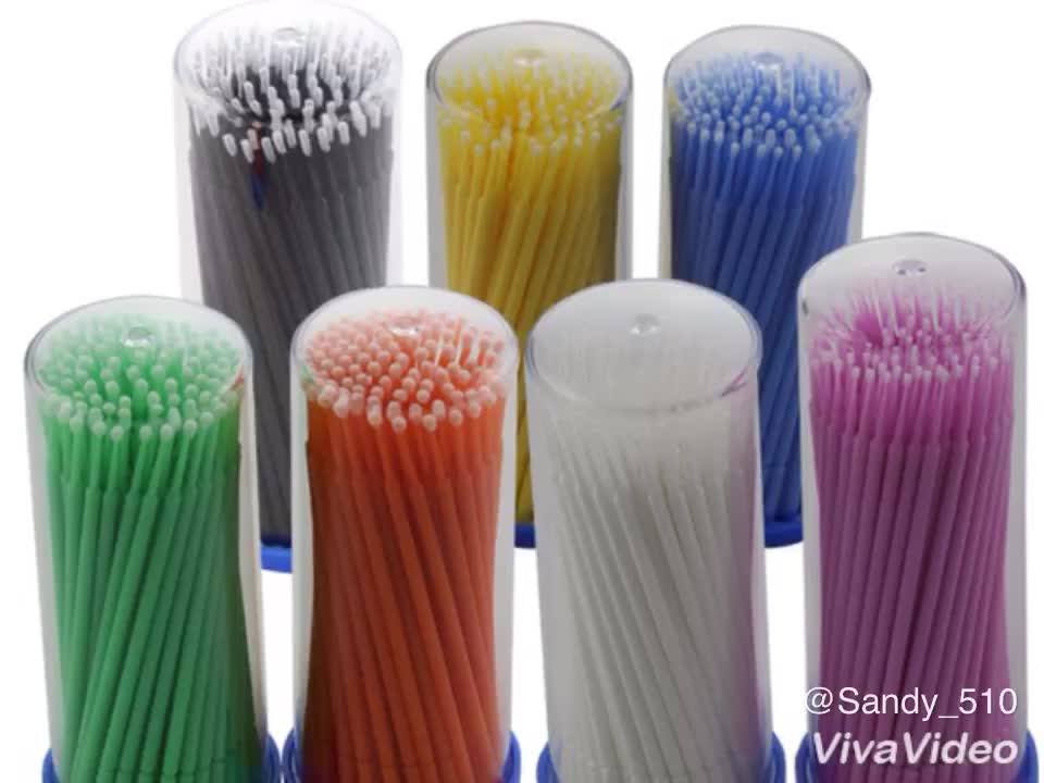 Colorful Disposable Dental Micro Applicator Brush Buy Disposable Blush Soft Brush,Dental Wire
