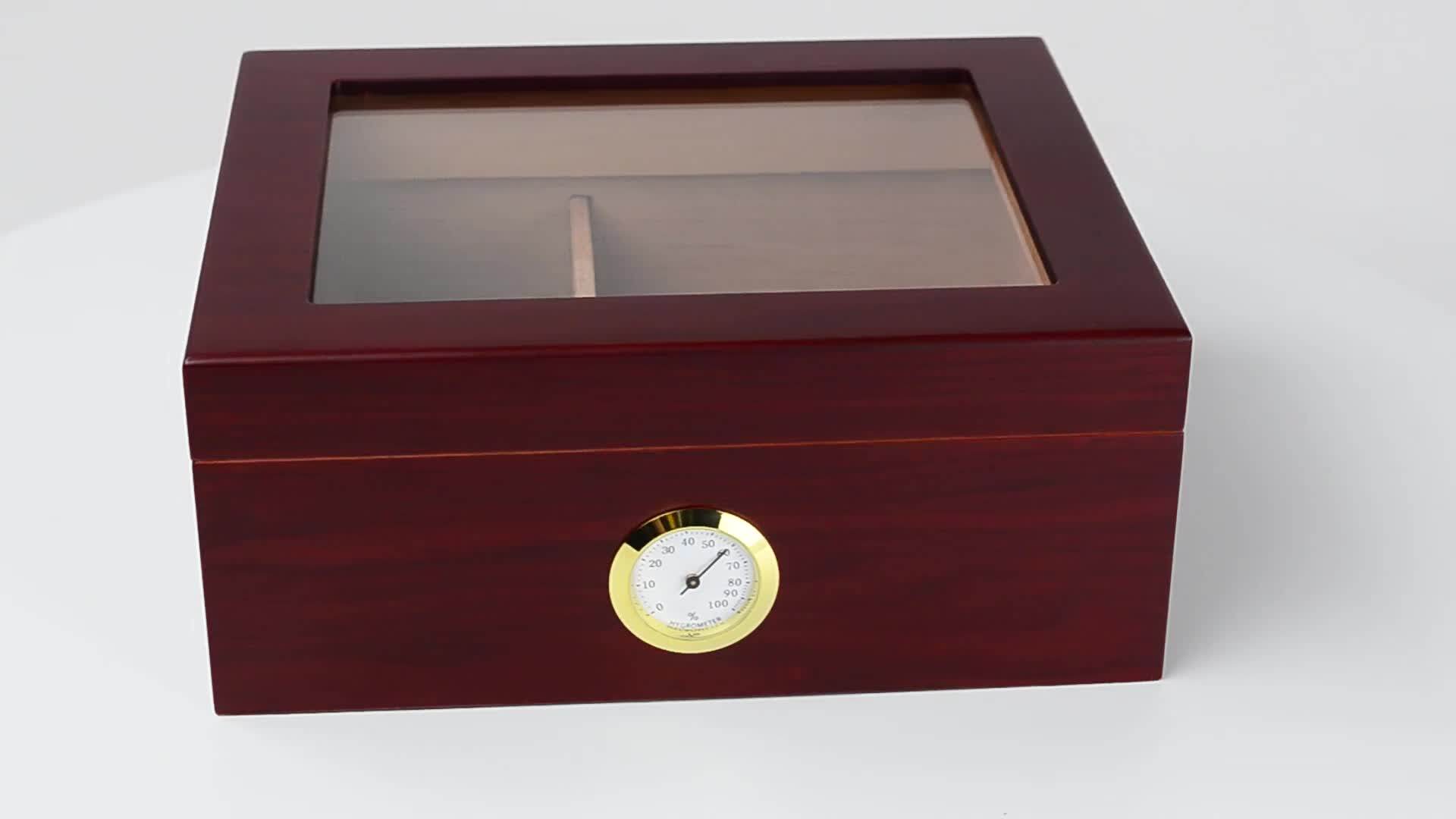 Wood Cigarette Pack Commercial Cigar Humidors Travel Cigar Humidor Case