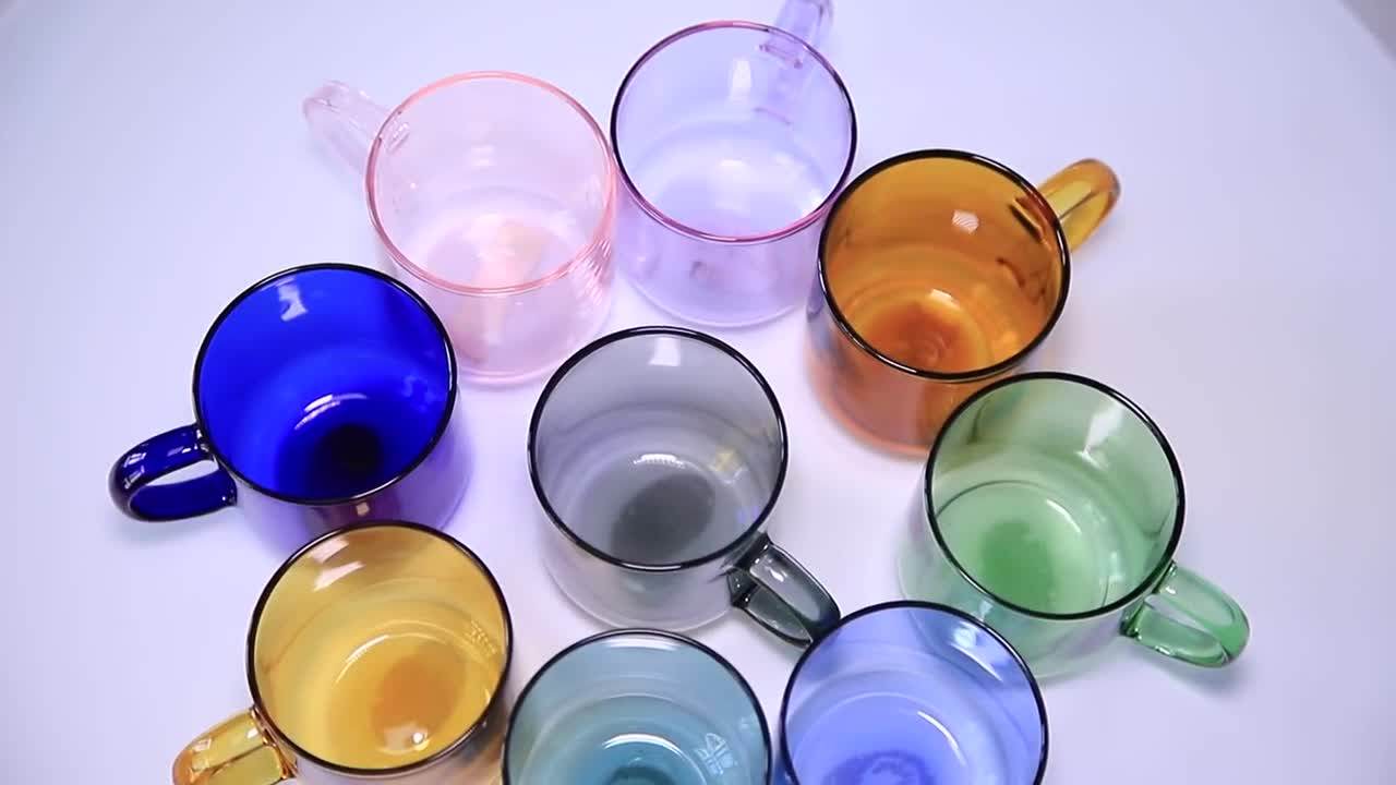 Retail Colored Single Wall Glass Coffee Cup Buy Coffee Cup,Single