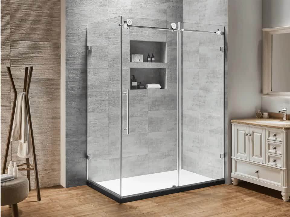 Bathroom 10mm Glass Sliding Frameless Shower Door Buy Sliding Glass