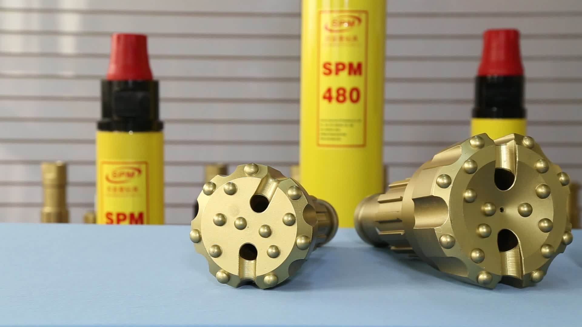 Spm460 Mission60 Dth Bit 6 Inch Rock High Air Pressure Dth Pneumatic