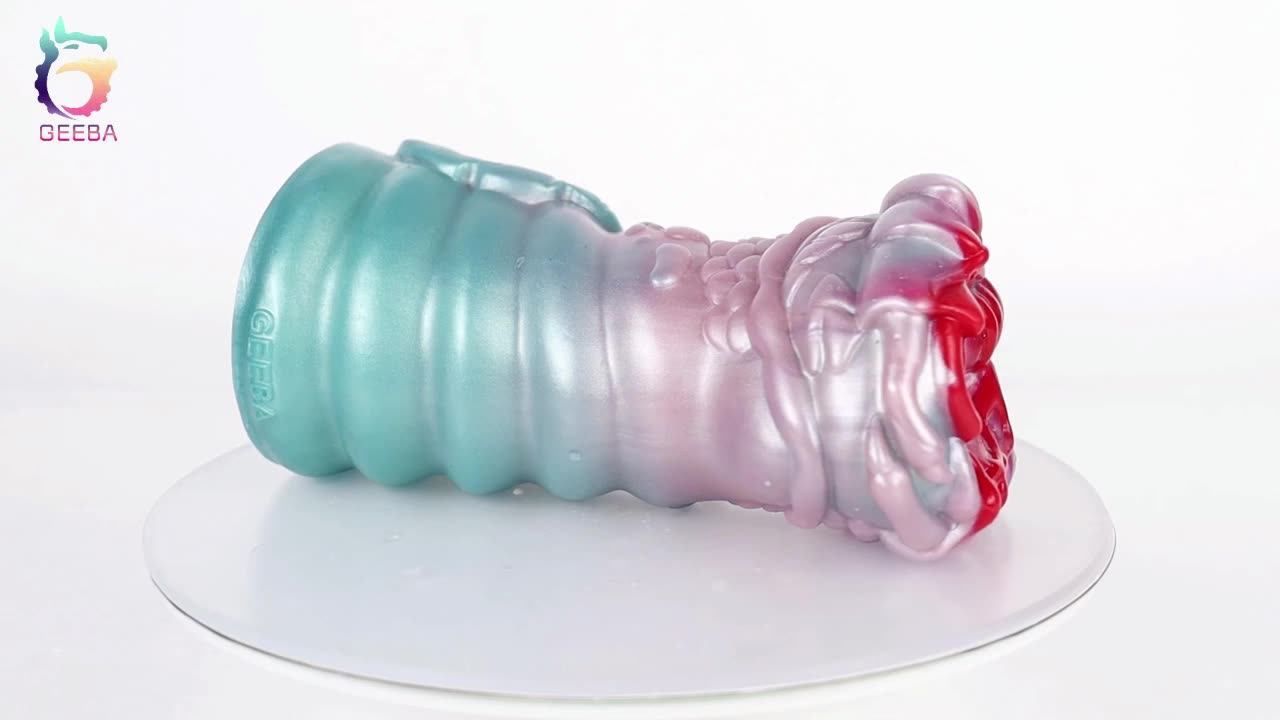GEEBA Pocket Pussy Male Masturbator Silicone Sex Toys Men Penis Stimulation  Cup Fantasy Anal Vagina for Men