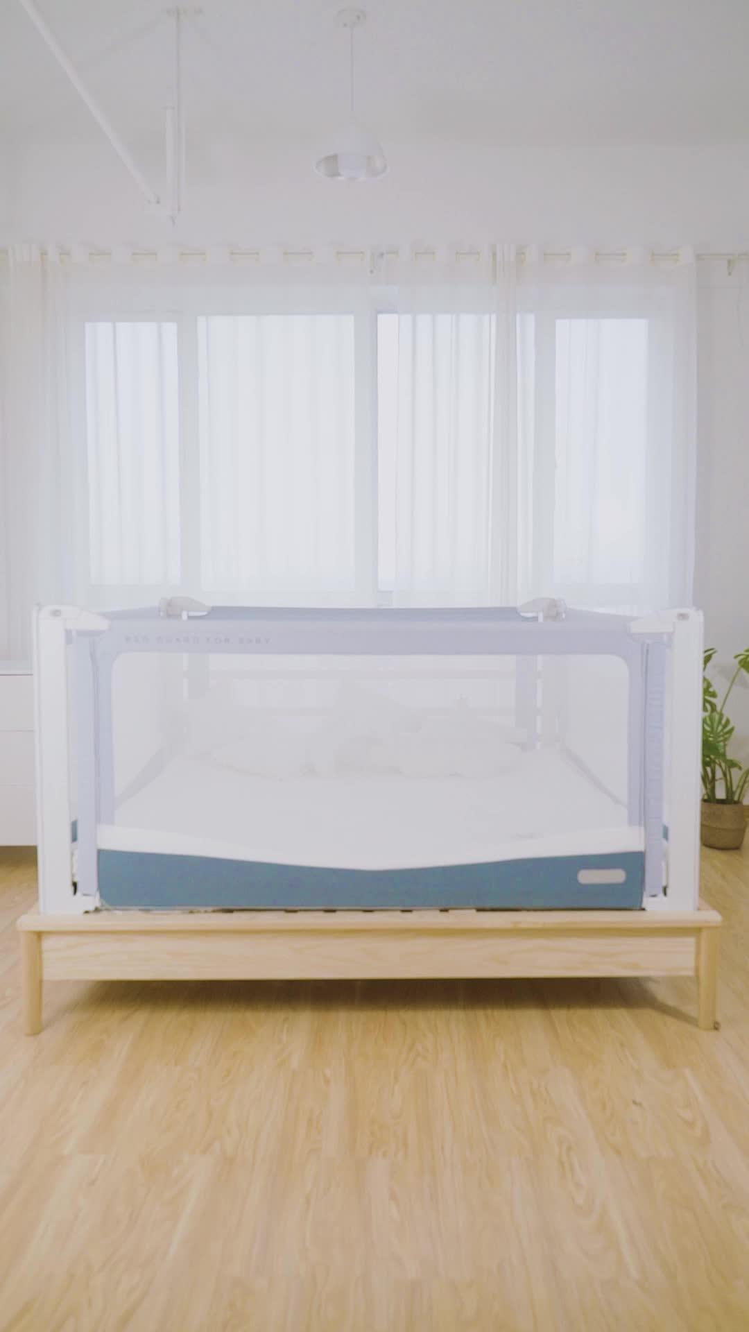 Chocchick Soft Foam Protection Metal Bed Guard Rails Braided Bumper