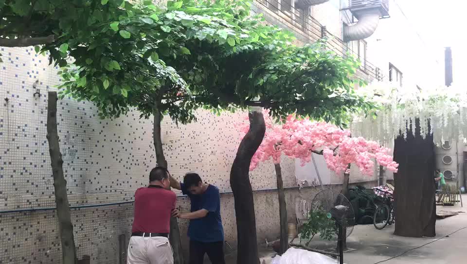 Latest Design Large Outdoor Indoor Landscaping Decoration Fiberglass