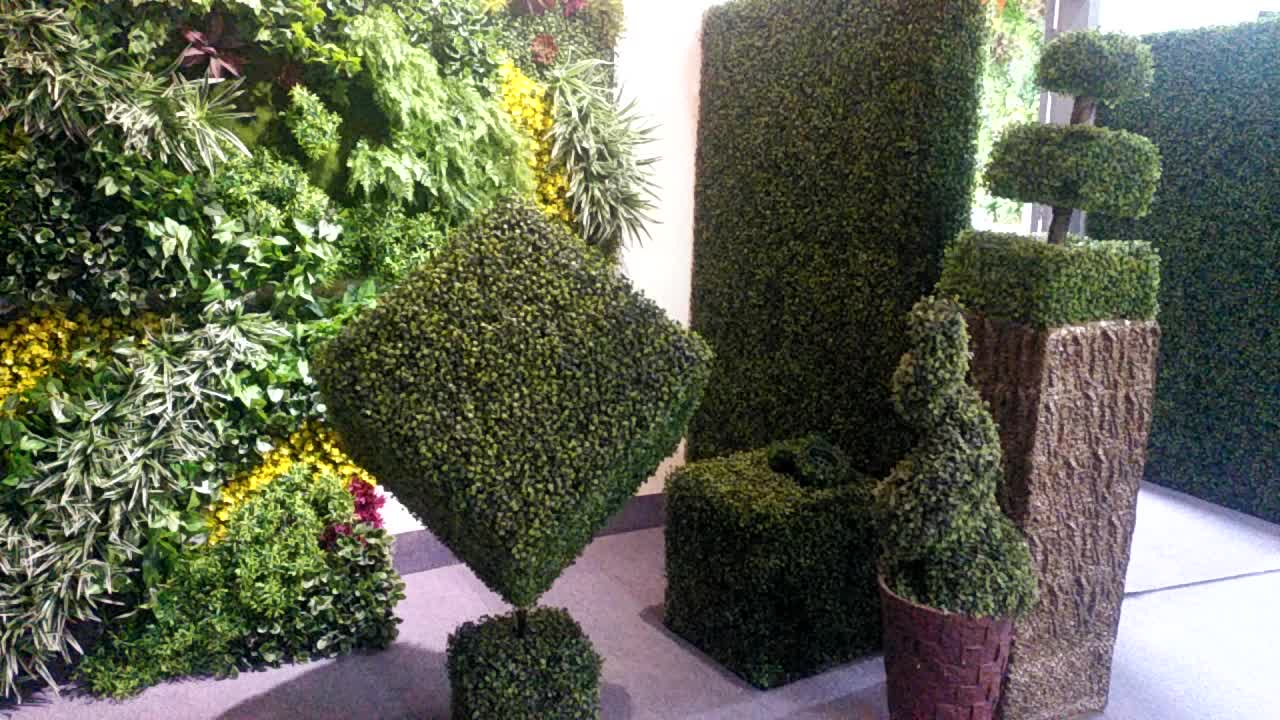 Wholesale Large Boxwood Topiary Evergreen Plant Artificial Milanese Spiral Tree For Indoor And