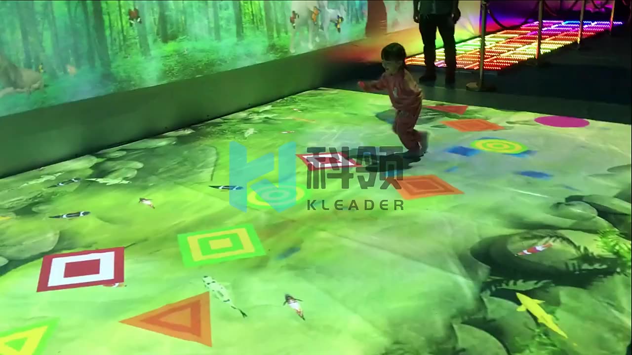 Interactive Projection Hopscotch Floor Games Holographic Immersive 3d Ar Augmented Reality Magic 