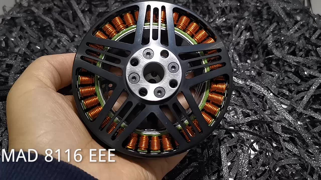 China Supplier Mad 8116 Eee Kv100 Light Weight Drone Parts Brushless
