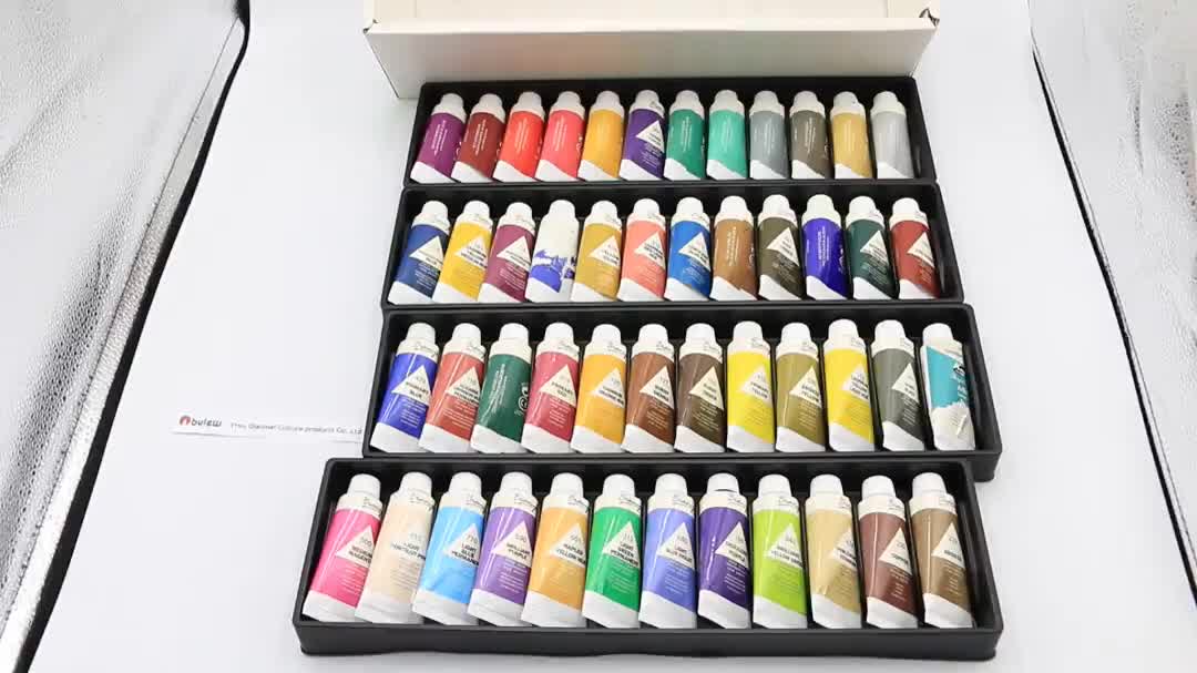 Hot Selling New Product 48 Colours 22ml Acrylic Paint Set For Artist