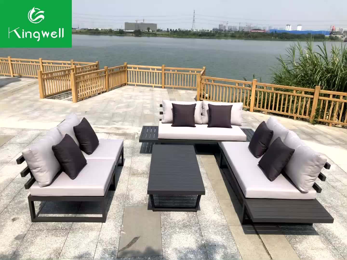 Luxury Outdoor Aluminum Leisure Sofa Furniture Buy Outdoor Furniture