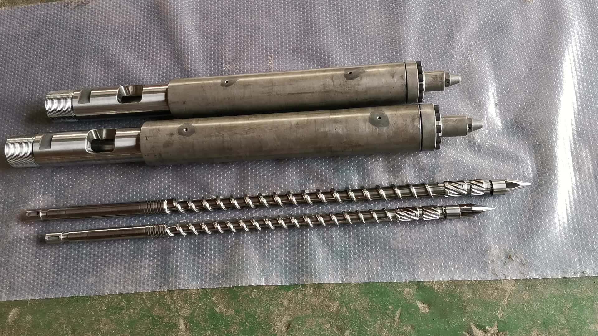 injection screw barrel for EVA shoes injection molding machine, View