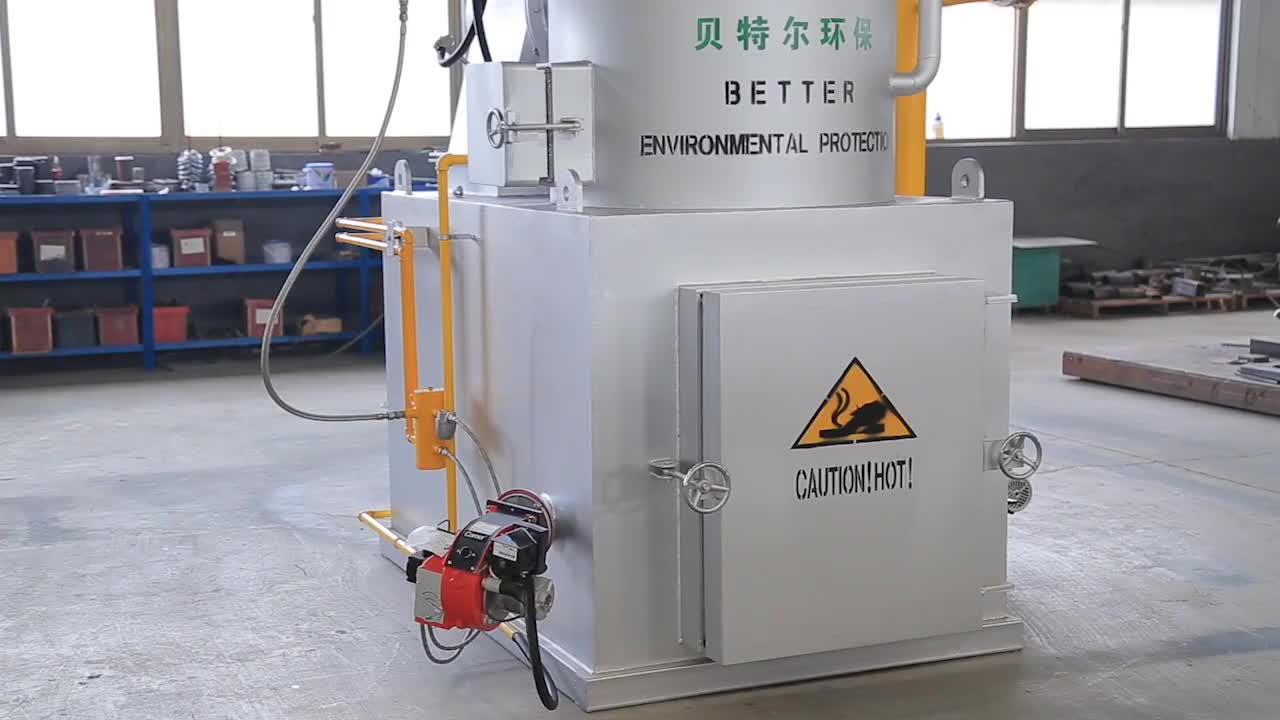 Incinerator Burner Recycling Pyrolysis Plant Waste Incinerator For Sale