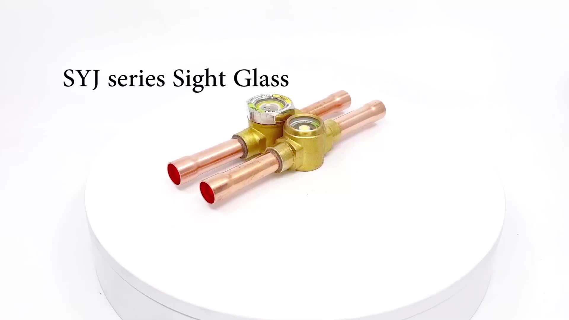 Refrigeration High Pressure Moisture Liquid Indicator Sight Glass For